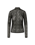 Nate Lace Mock-Neck Top