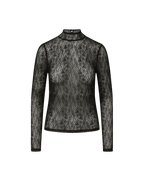 Nate Lace Mock-Neck Top