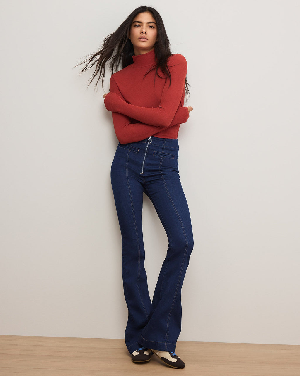 Jean-pantalon fuselé ajusté Beverly
