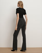 Jean large slim avec strass Crosbie