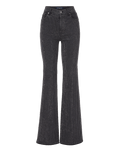 Jean large slim avec strass Crosbie
