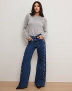 Jean large orné Kasey