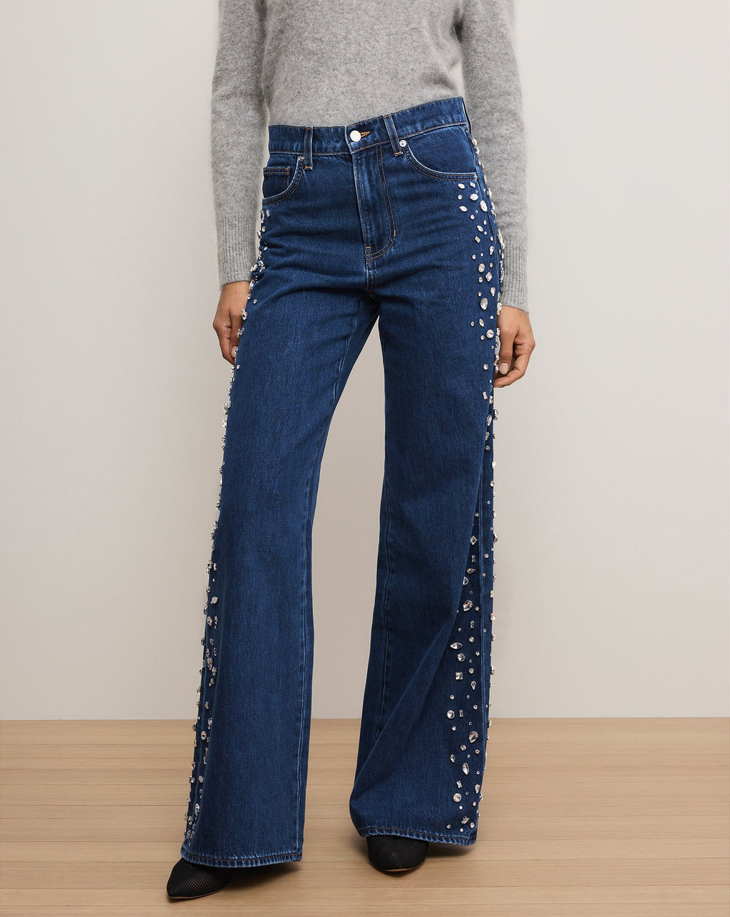 Jean large orné Kasey
