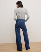 Jean large orné Kasey