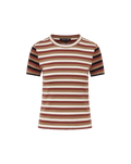 Pruitt Striped Ribbed T-Shirt