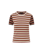 Pruitt Striped Ribbed T-Shirt