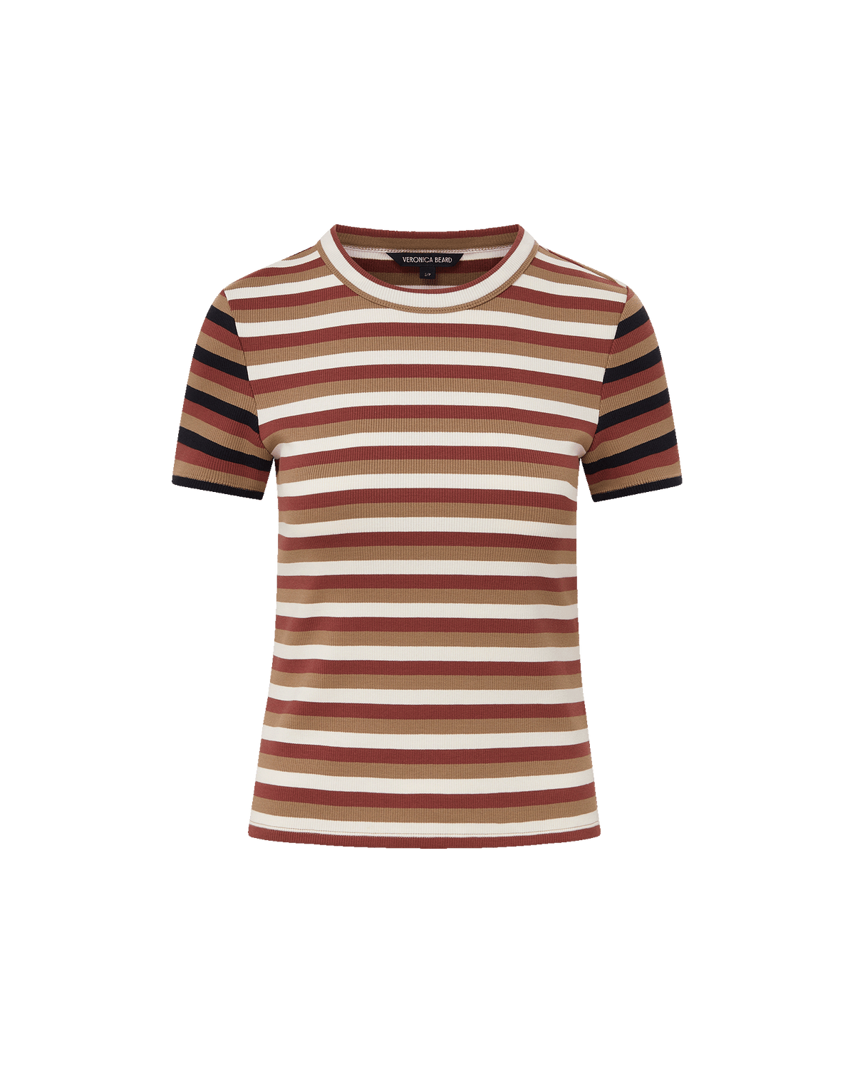 Pruitt Striped Ribbed T-Shirt