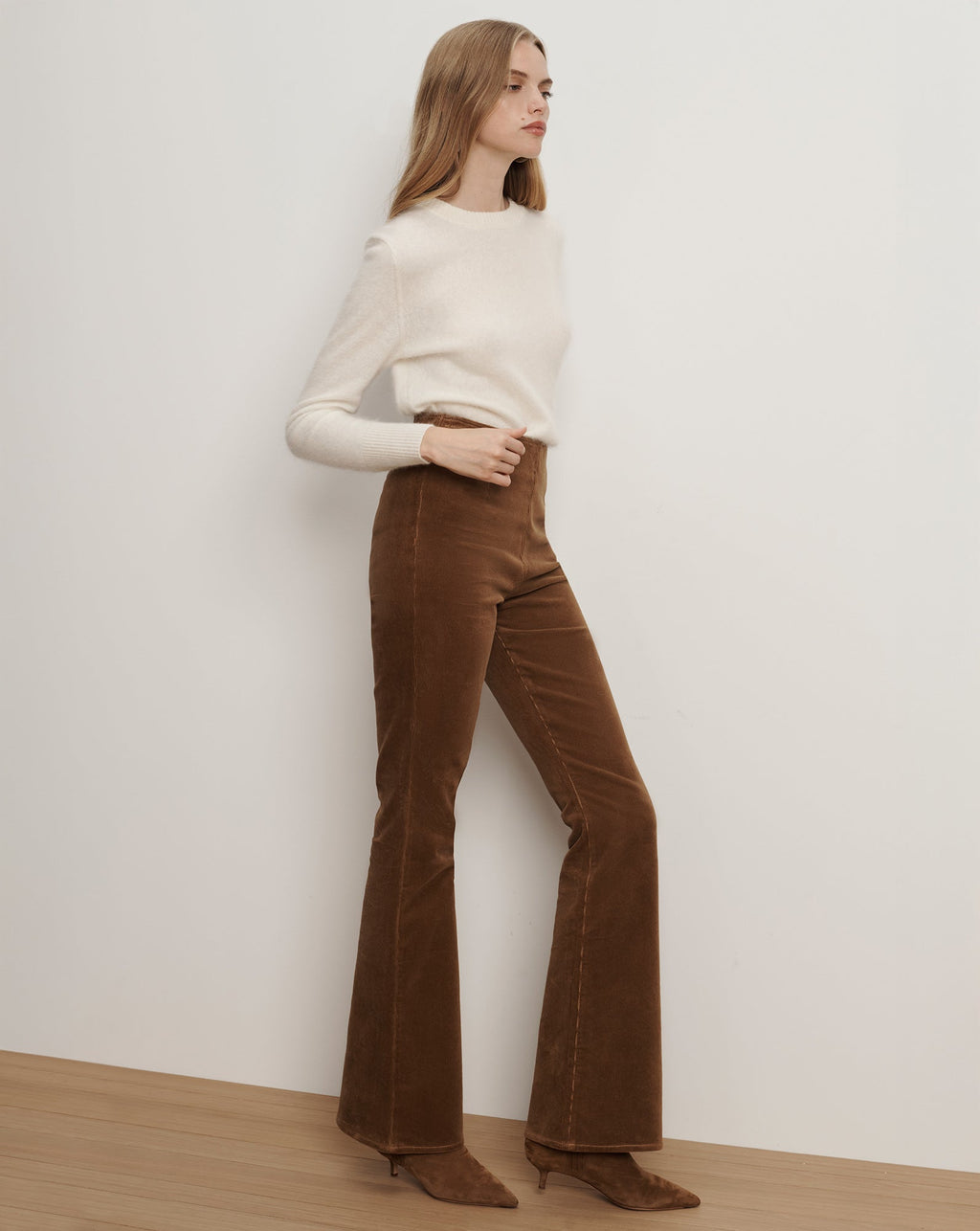 Pantalon skinny-flare Beverly
