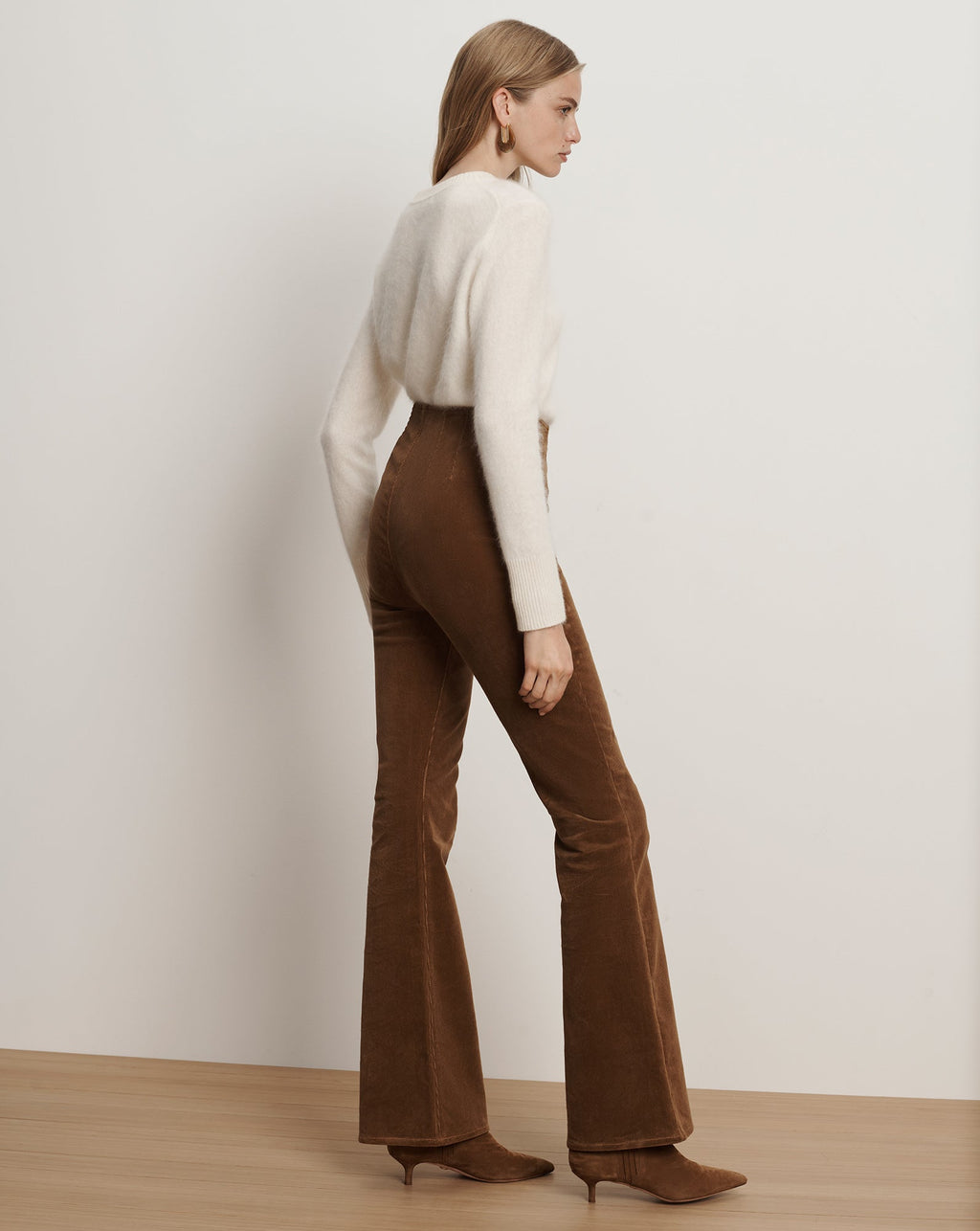 Pantalon skinny-flare Beverly