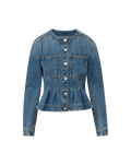 Zahara Peplum Denim Jacket