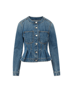 Zahara Peplum Denim Jacket