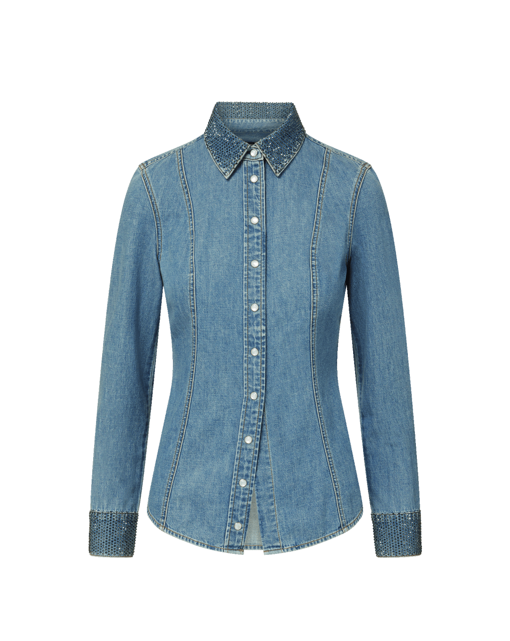 Eddie Embellished Chambray Shirt