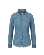Eddie Embellished Chambray Shirt