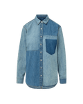 Chemise boutonnée en jean Dalma