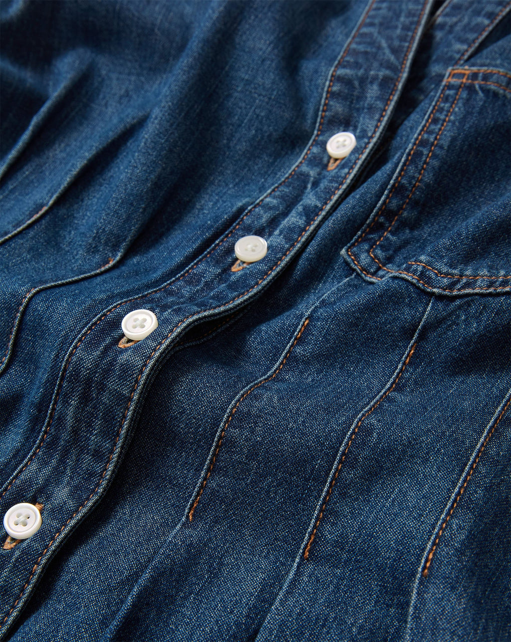 Robe chemise en jean Arcadia