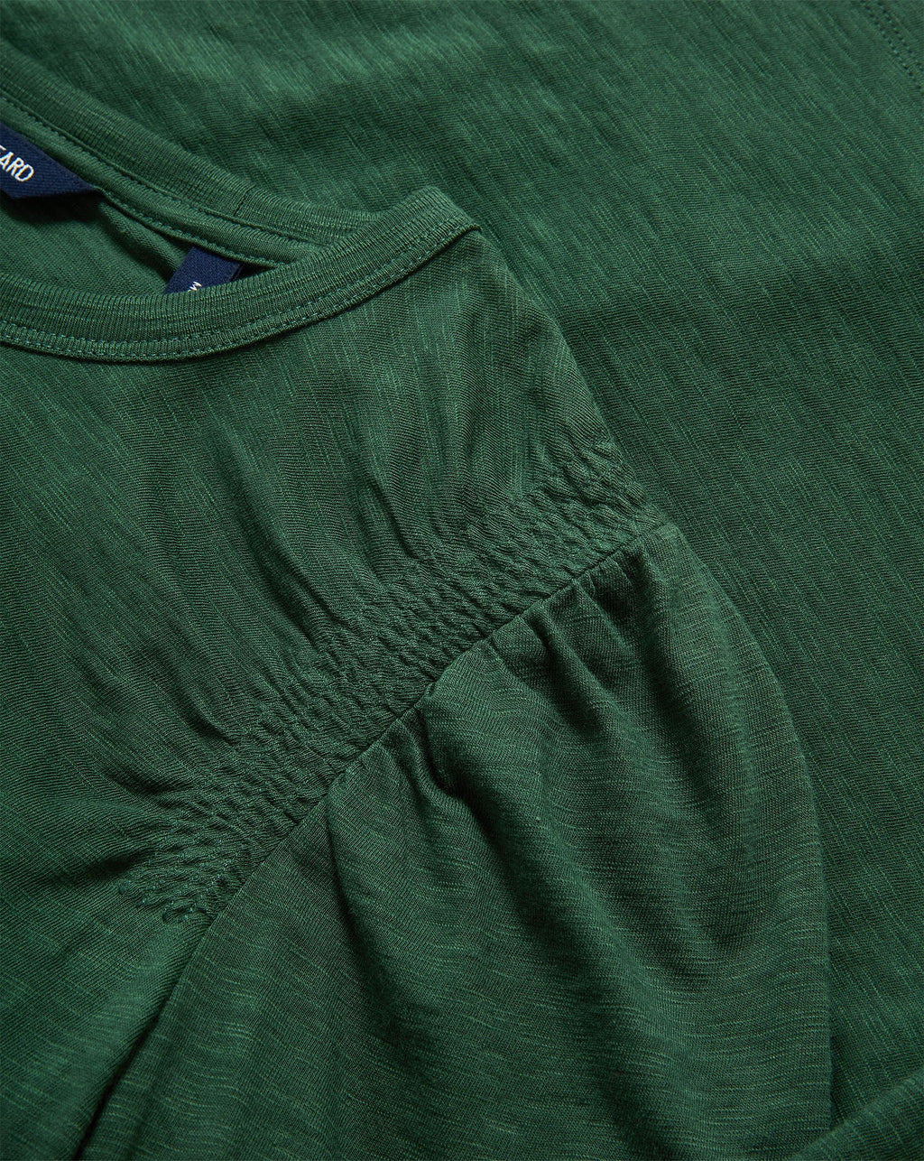 T-shirt Bouvet à épaules smockées