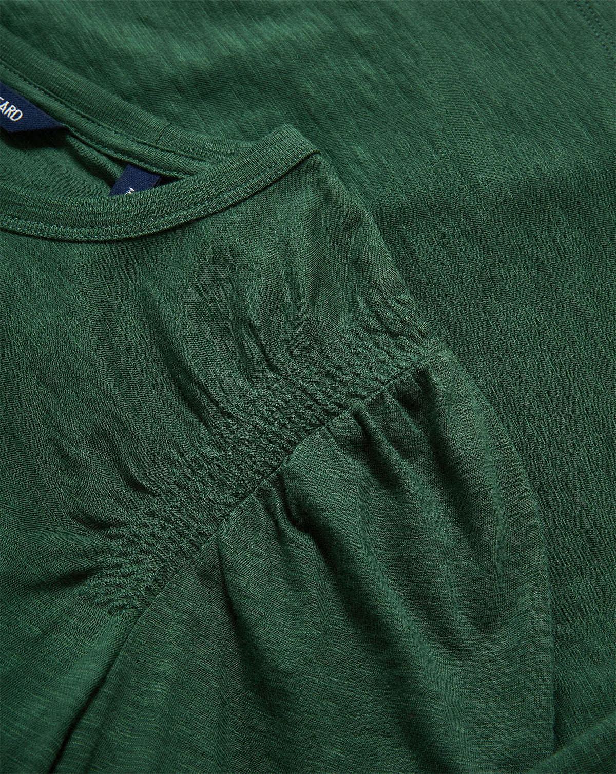 Bouvet Smocked-Shoulder T-Shirt