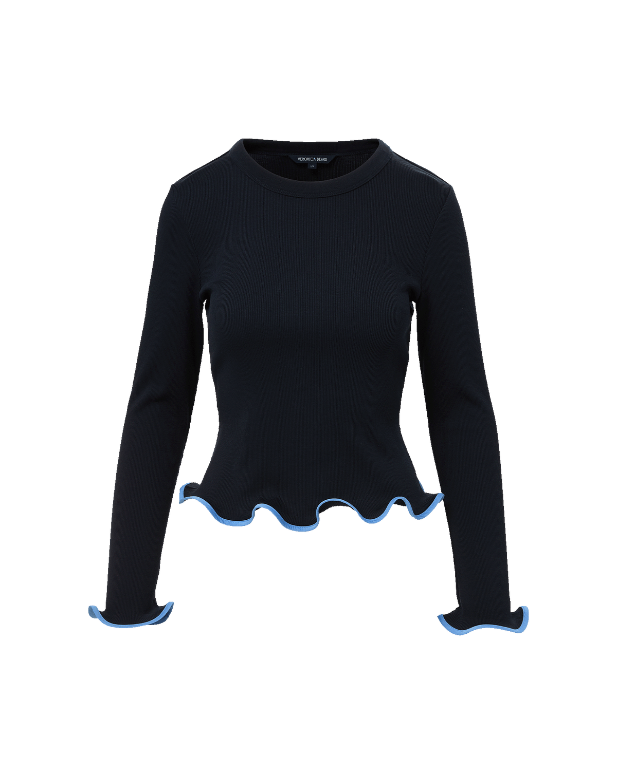 Elianne Ruffle-Trim T-Shirt