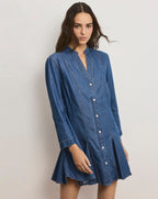 Mini-robe chemise Korinda