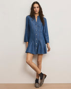 Mini-robe chemise Korinda