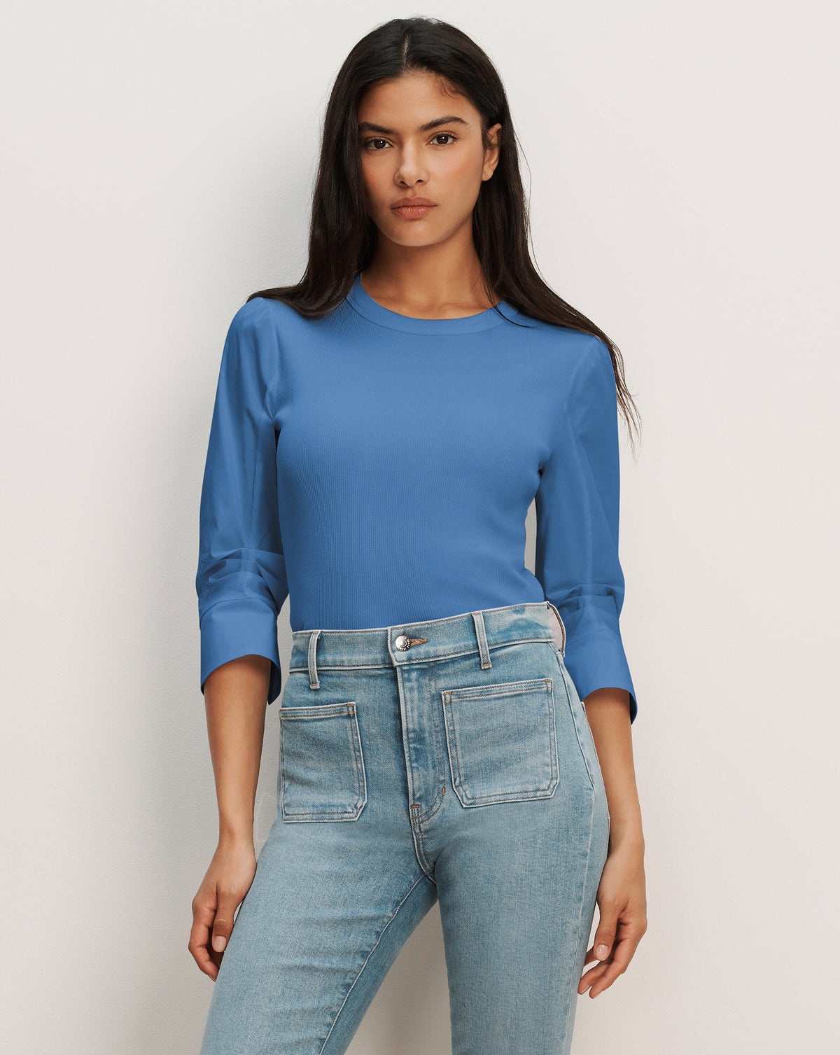 Junia Mixed-Media T-Shirt
