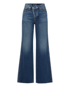 Jean large Taylor à taille croisée