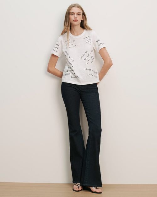 Carla Printed Crewneck T-Shirt