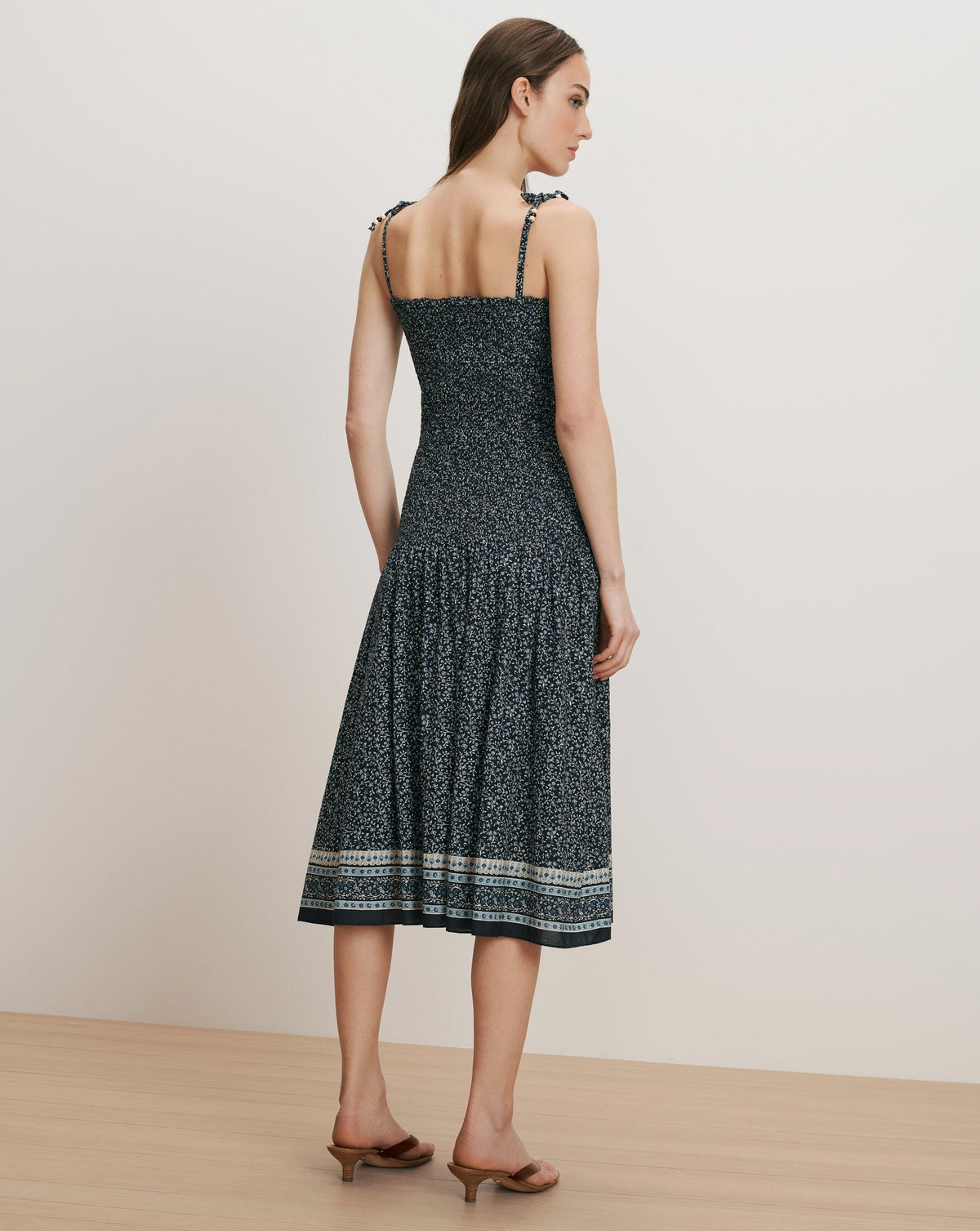 Marietta Smocked Midi Dress