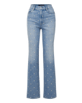 Dylan Embellished Straight-Leg Jean