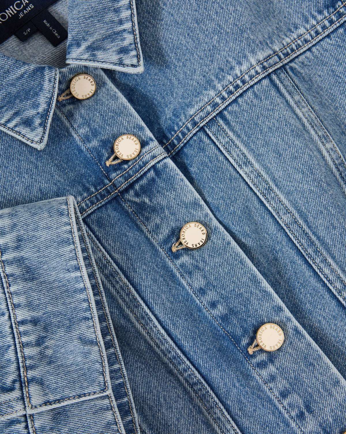 Malcom Cropped Denim Jacket