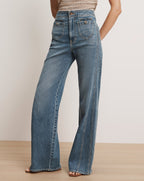 Taylor Godet Wide-Leg Jean