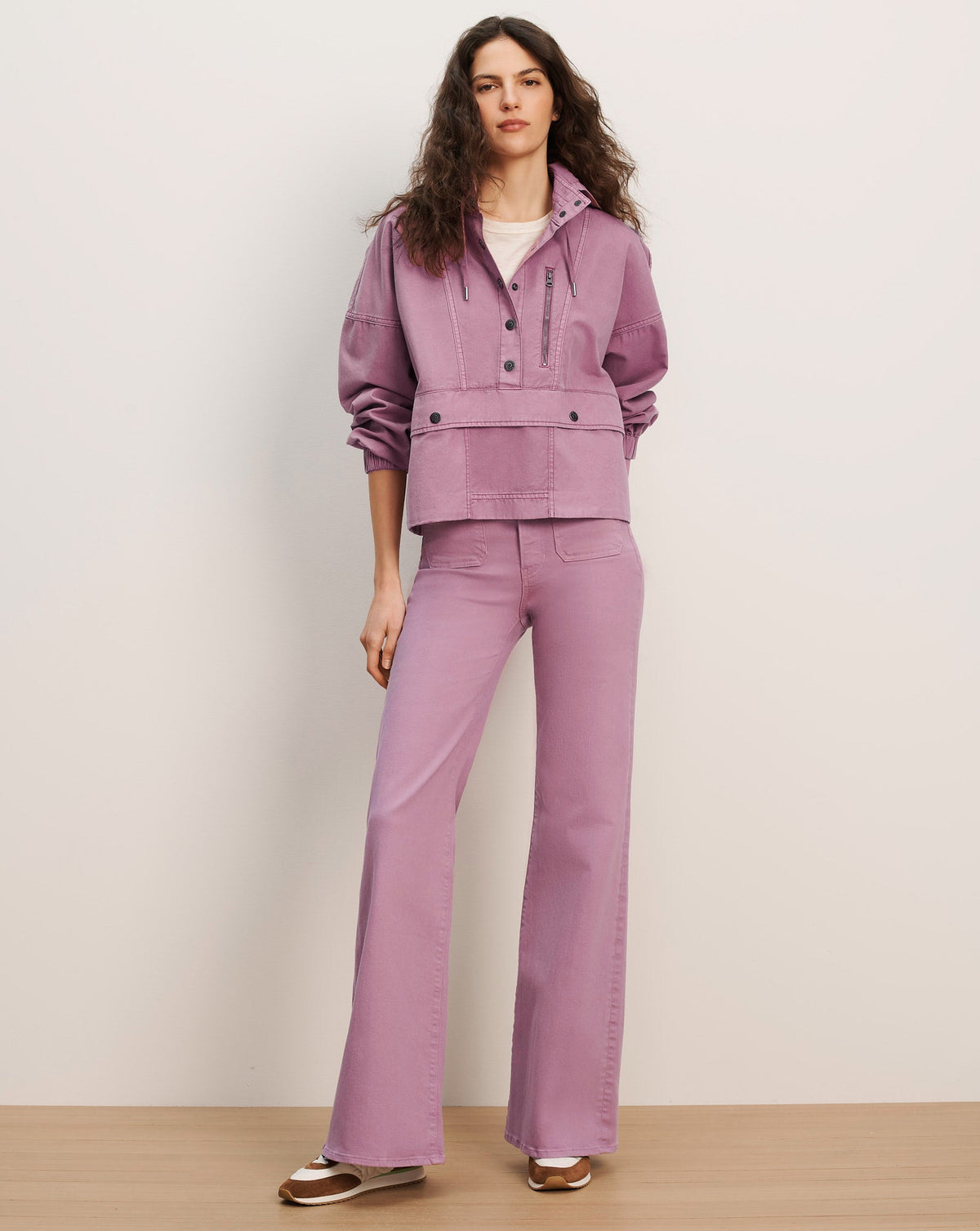 Joplin Patch-Pocket Flare Jean