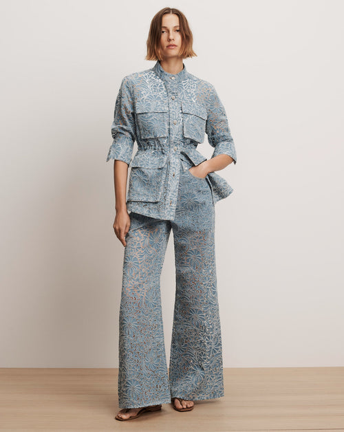 Lane Burnout Denim Jacket