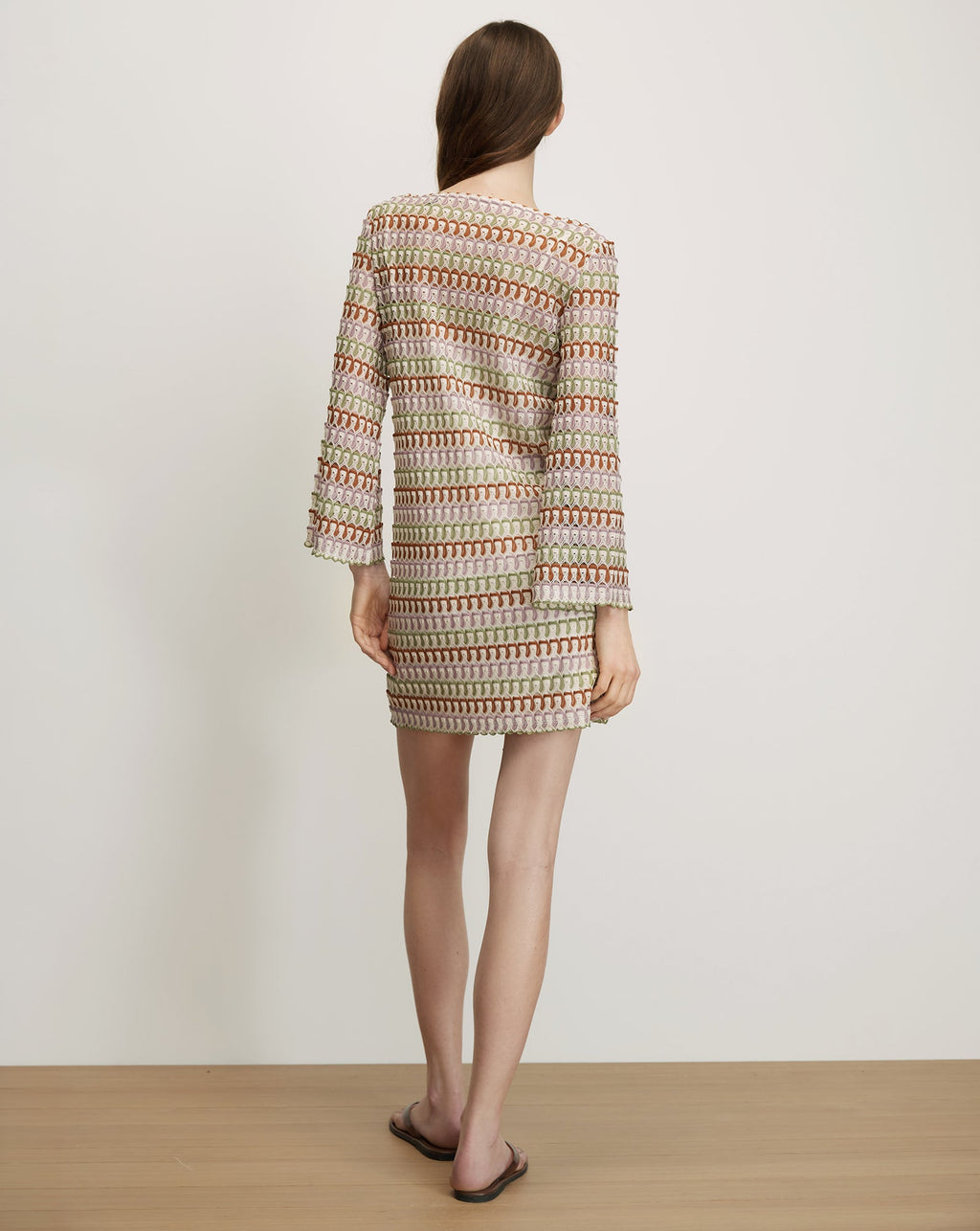 Robe Courte en Crochet Novien