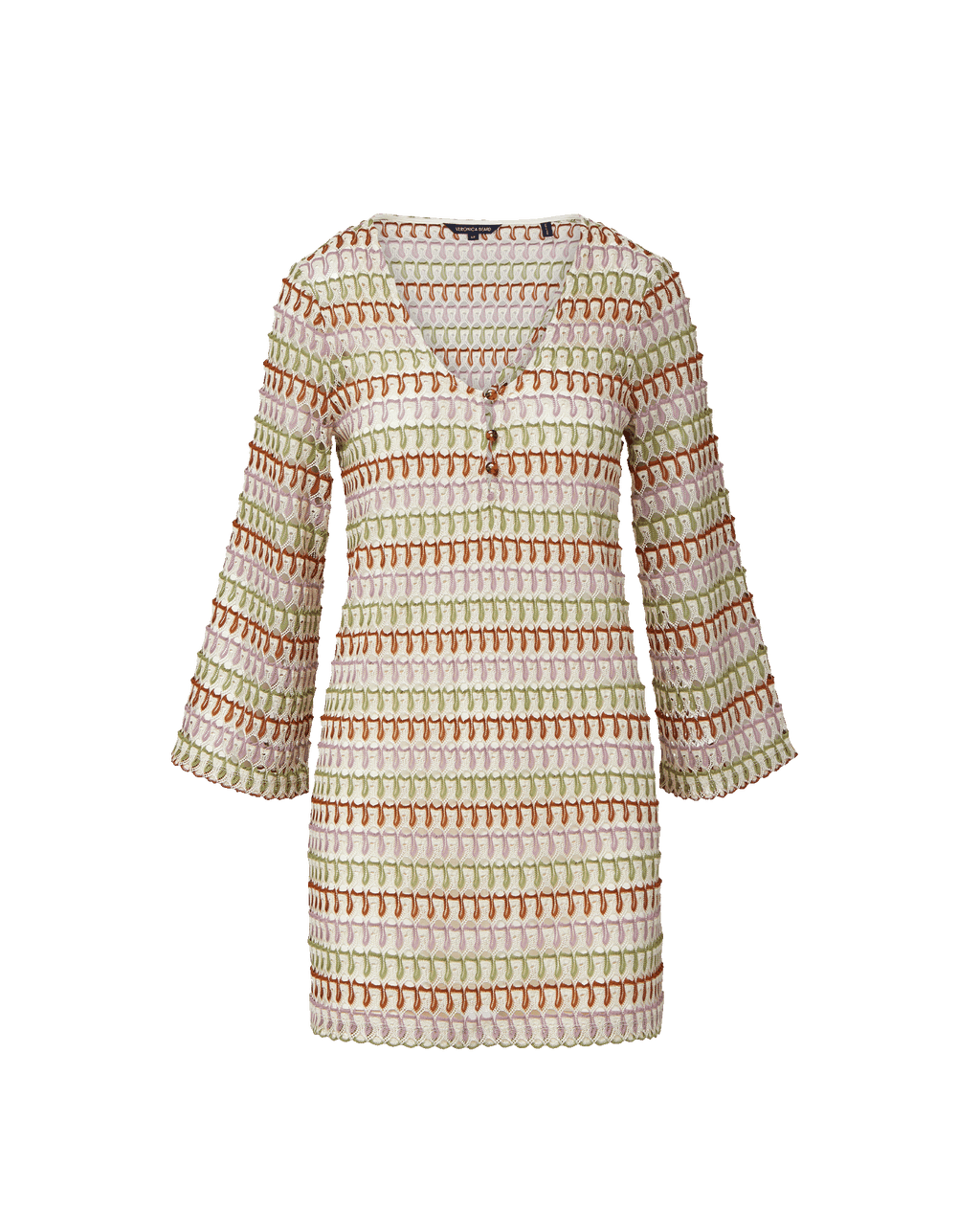 Robe Courte en Crochet Novien
