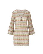 Robe Courte en Crochet Novien