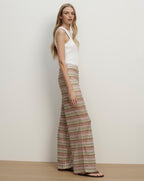 Pantalon large en crochet Fatima