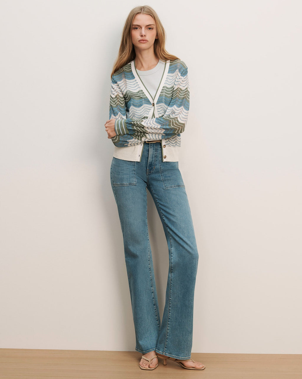 Gilet Laurinor en mélange de lin