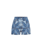 Short imprimé matelassé Elijah