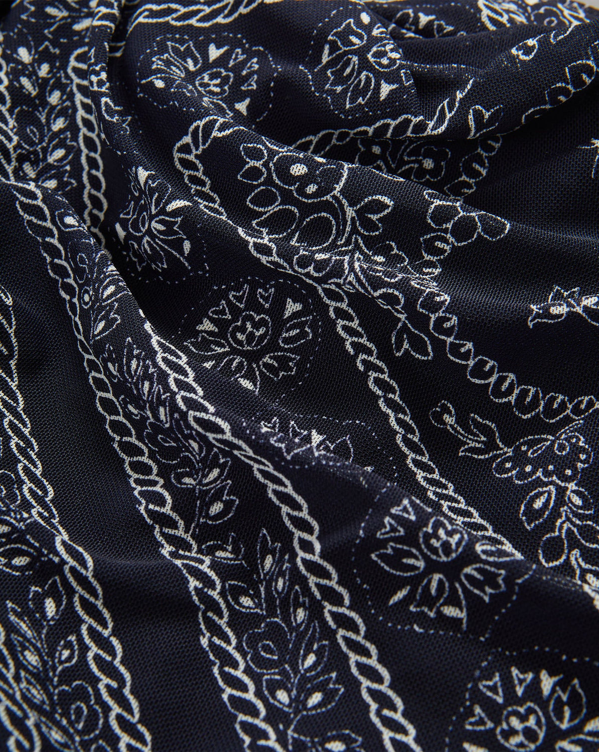 Sylviani Bandana Midi Dress