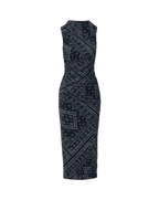 Sylviani Bandana Midi Dress