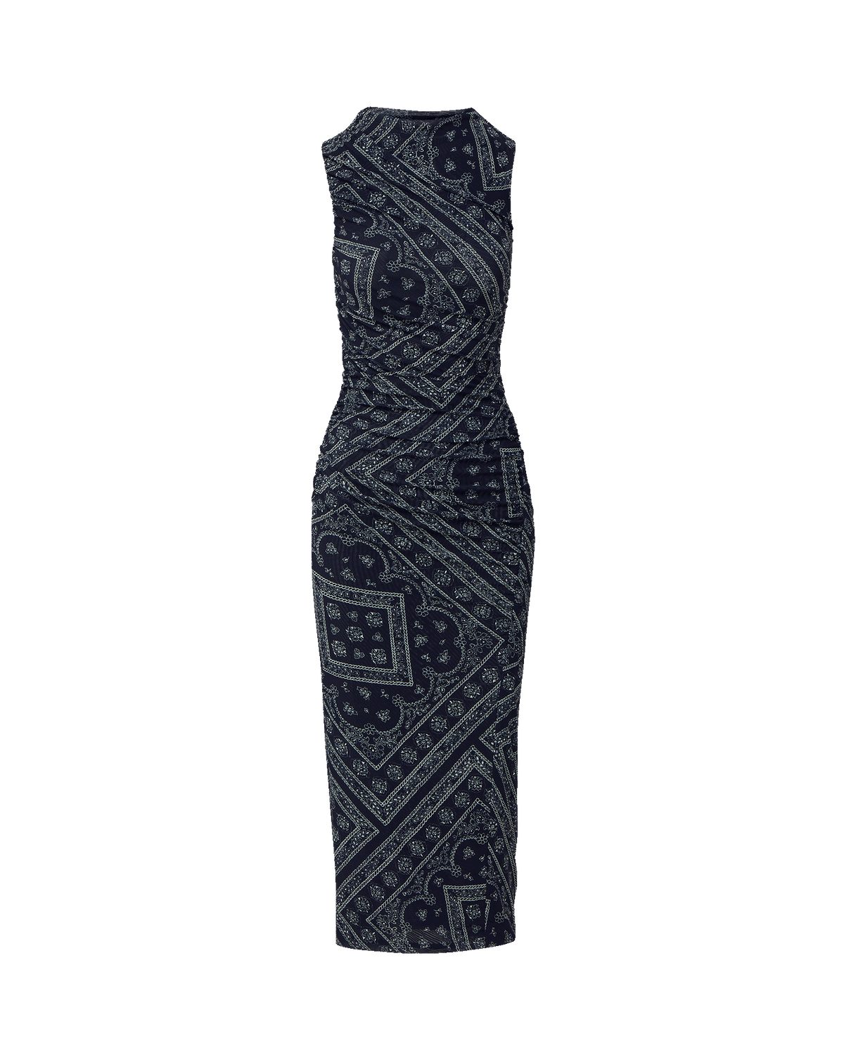 Sylviani Bandana Midi Dress