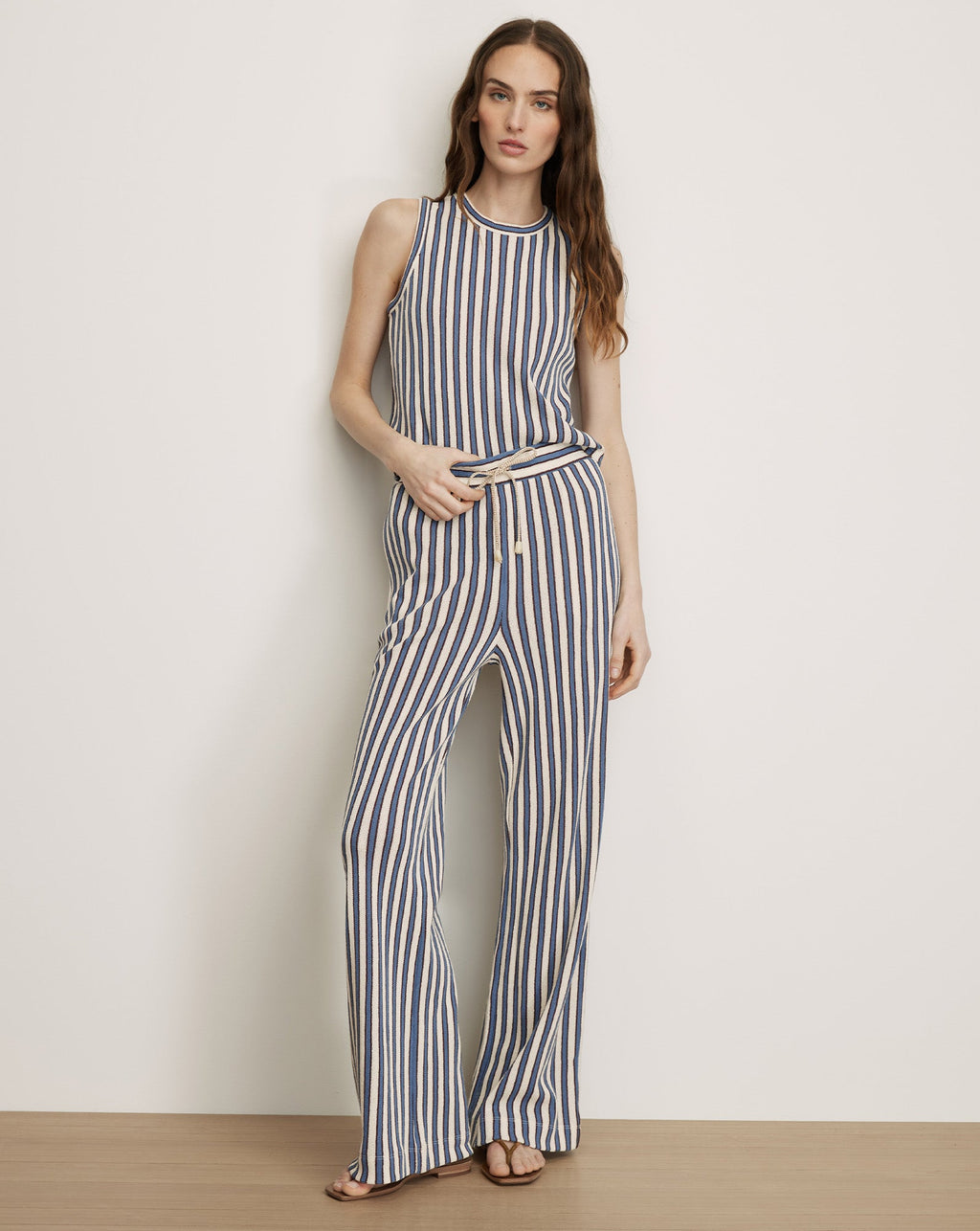 Pantalon large en crochet Zosia