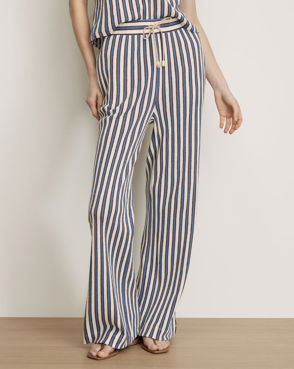 Pantalon large en crochet Zosia