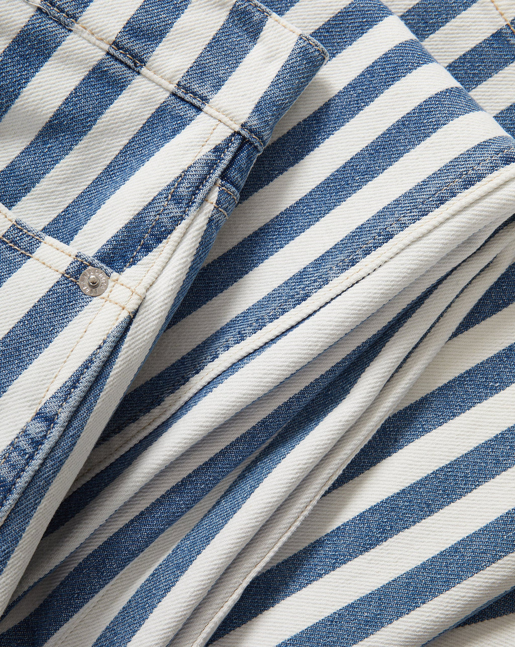 Taylor Striped Wide-Leg Jean