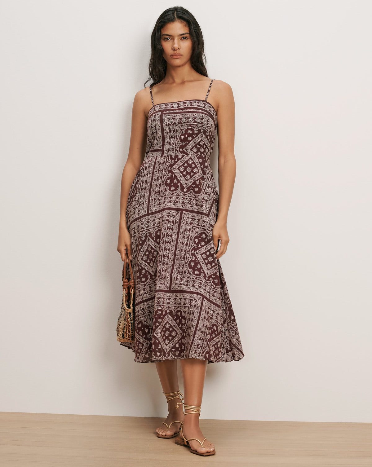 Kitt Bandana Midi Dress