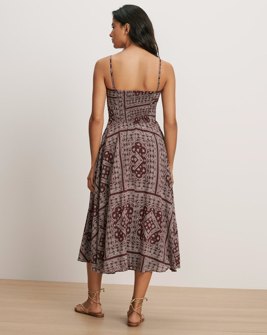 Kitt Bandana Midi Dress