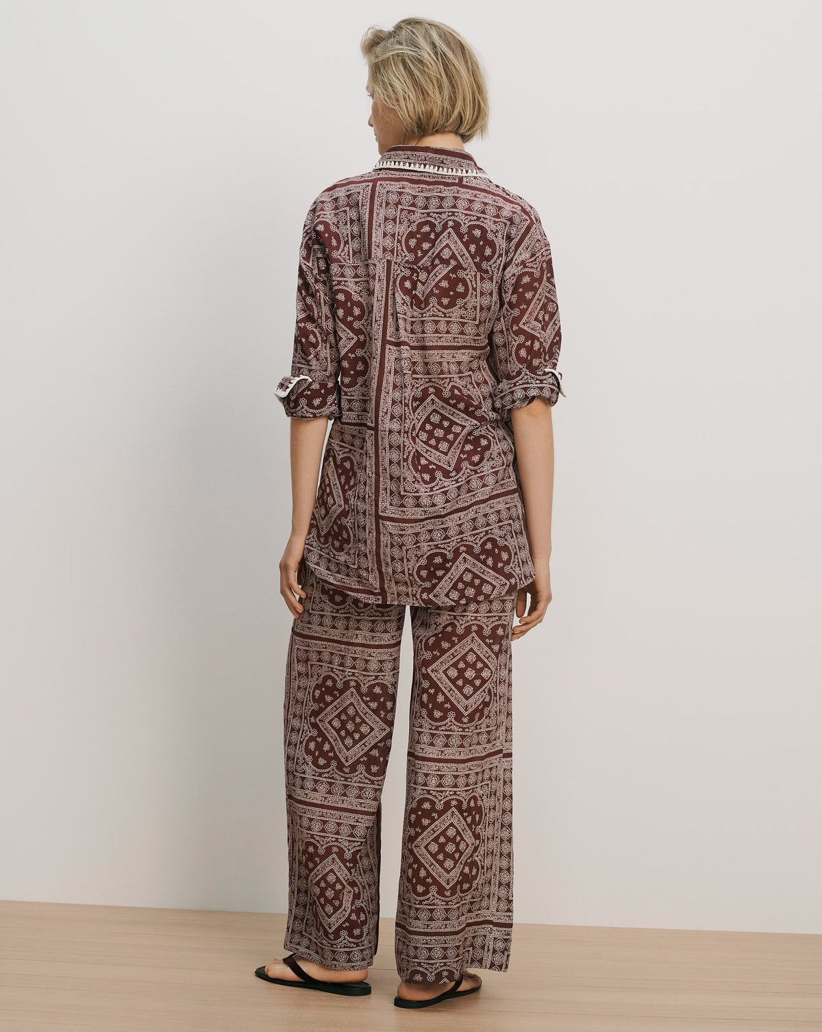 Lloyd Bandana Button-Down Shirt