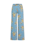 Jean large à motifs floraux Taylor