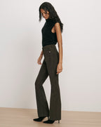 Pantalon bootcut en velours côtelé Cameron